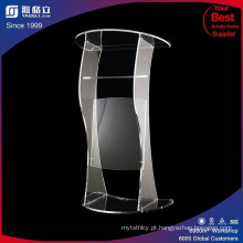 OEM / ODM Clear Acrylic Podium Pulpit Púlpito